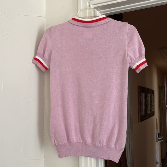 FLAWED marianna senchina | knit top Polo styling cotton / viscose - Picture 2 of 10